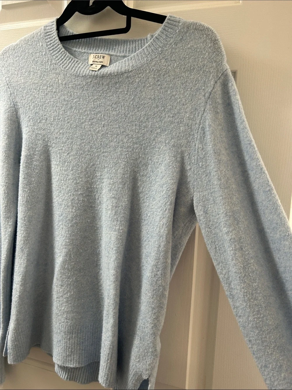 J Crew (S) Light Blue Crewneck Sweater